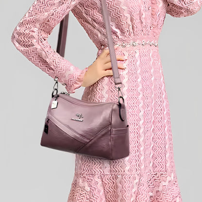 Sac à Bandoulière en Cuir Souple