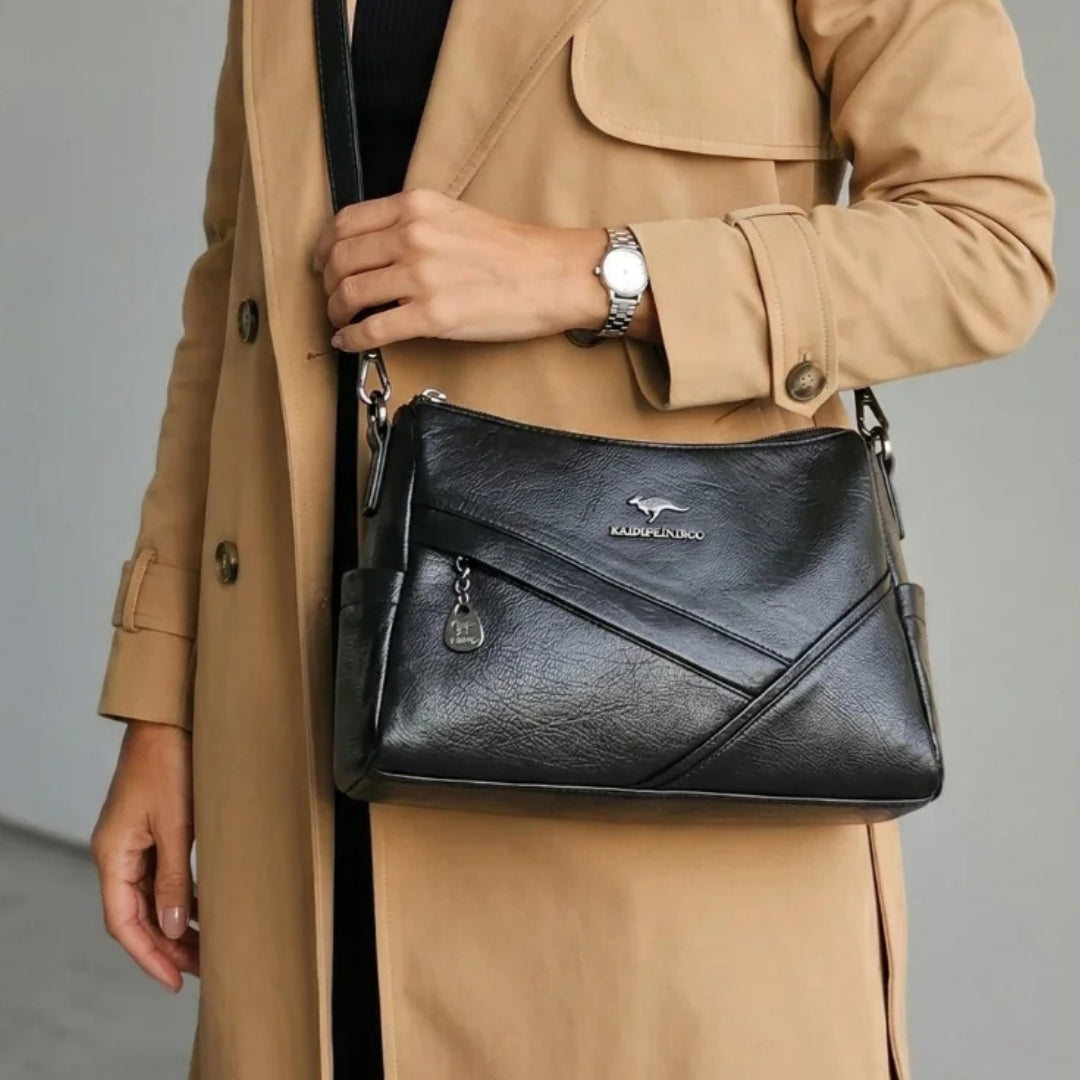 Sac à Bandoulière en Cuir Souple
