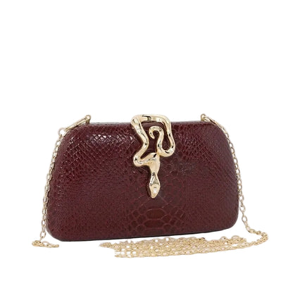 Sac à Main Imprimé Serpent - Élégance & Sophistication