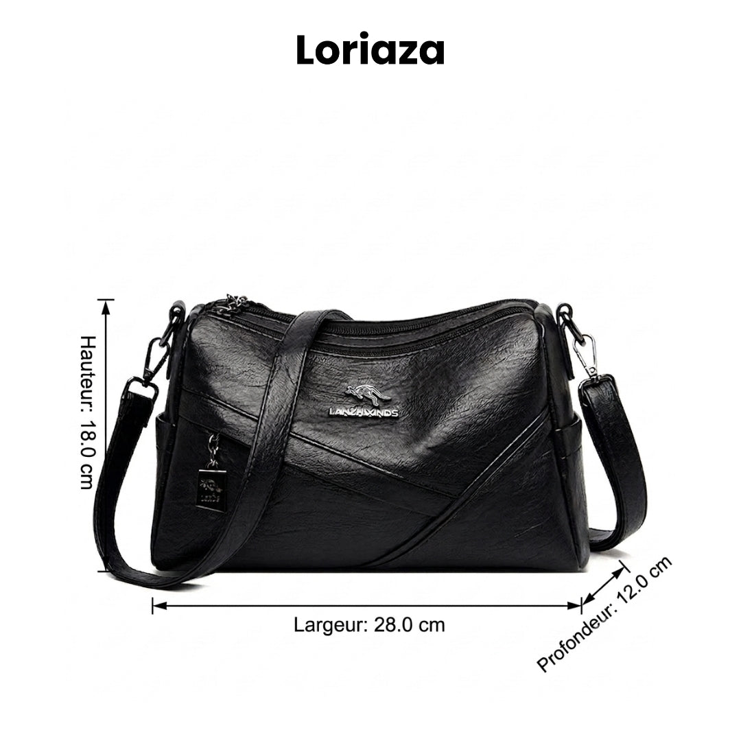 Sac à Bandoulière en Cuir Souple