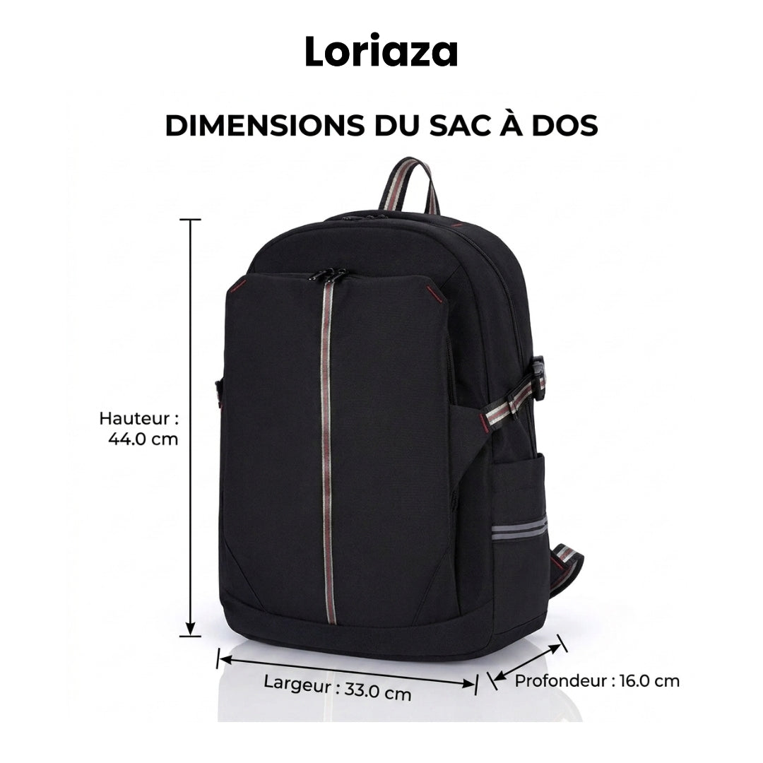 Sac à Dos de Voyage Bicolore - Léger & Spacieux