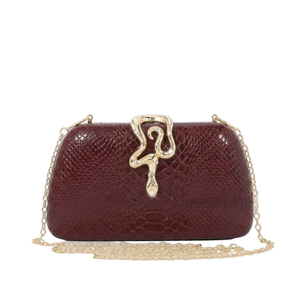Sac à Main Imprimé Serpent - Élégance & Sophistication