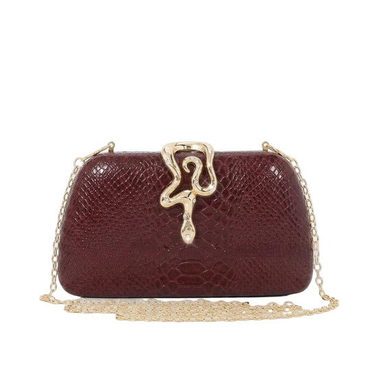 Sac à Main Imprimé Serpent - Élégance & Sophistication